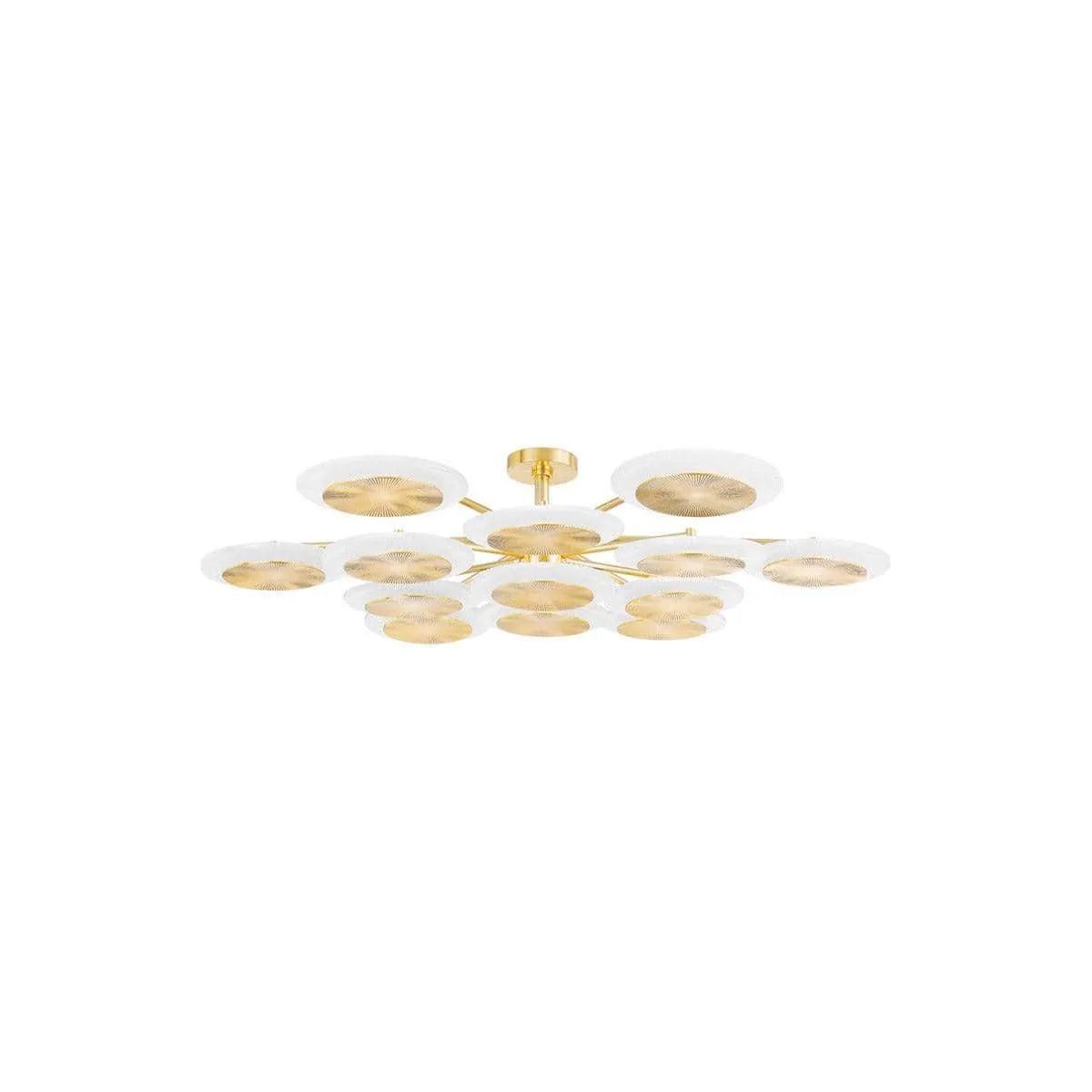 Corbett Lighting - Topaz LED Chandelier - 328-57-VPB | Montreal Lighting & Hardware