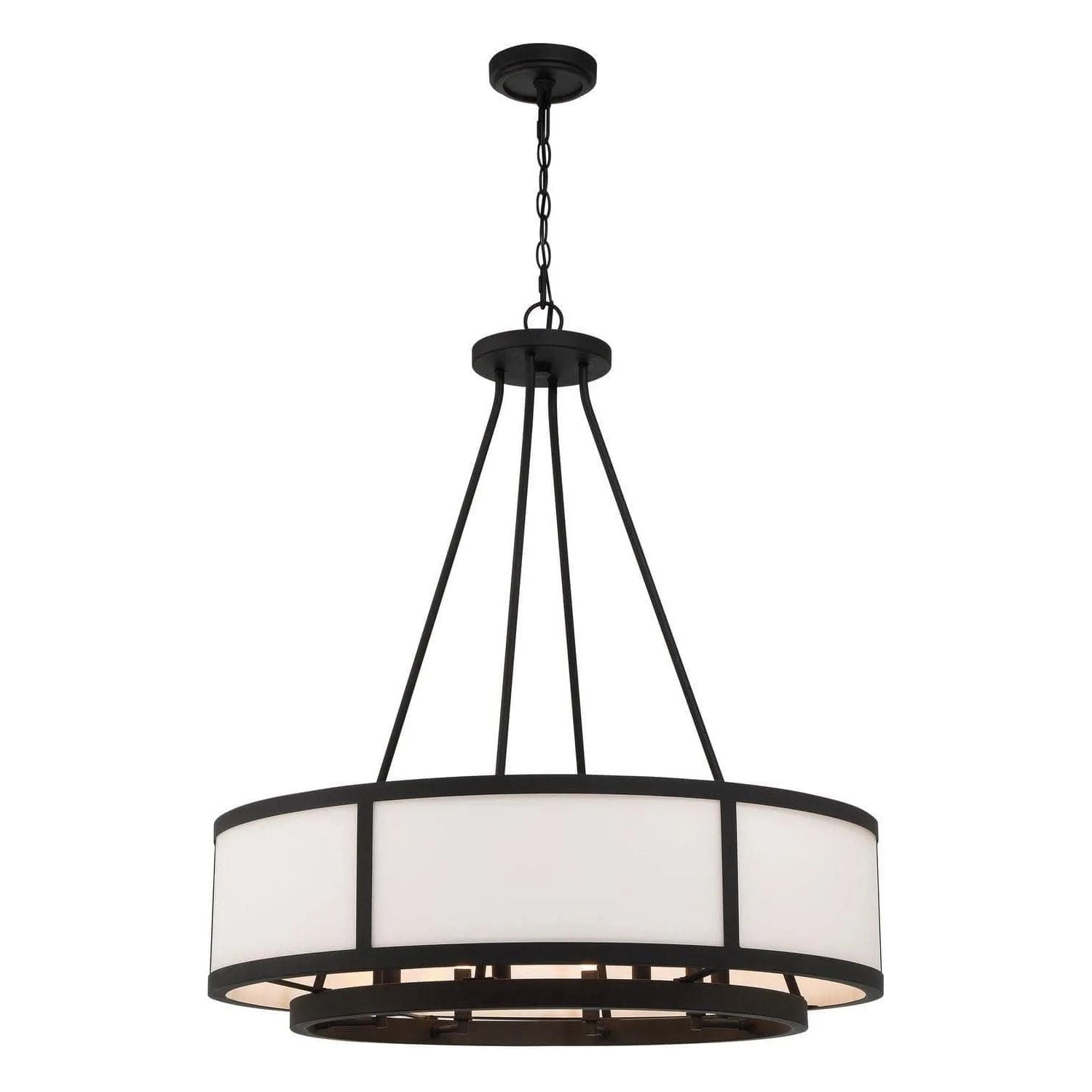 Crystorama - Bryant Chandelier - BRY-8008-BF | Montreal Lighting & Hardware