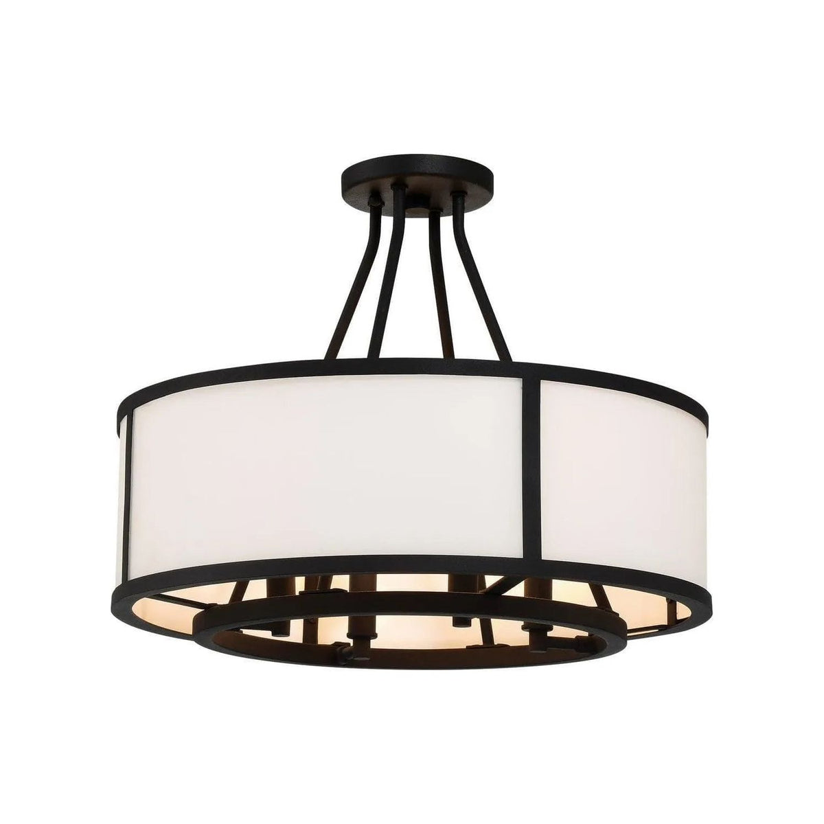 Crystorama - Bryant Semi-Flush Mount - BRY-8004-BF_CEILING | Montreal Lighting & Hardware