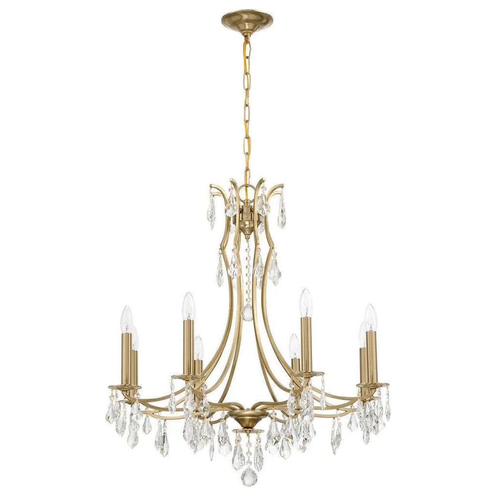 Crystorama - Cedar Chandelier - 5938-VG-CL-MWP | Montreal Lighting & Hardware