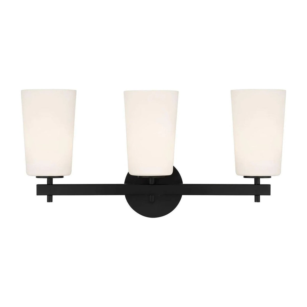 Crystorama - Colton Bath Vanity - COL-103-BK | Montreal Lighting & Hardware