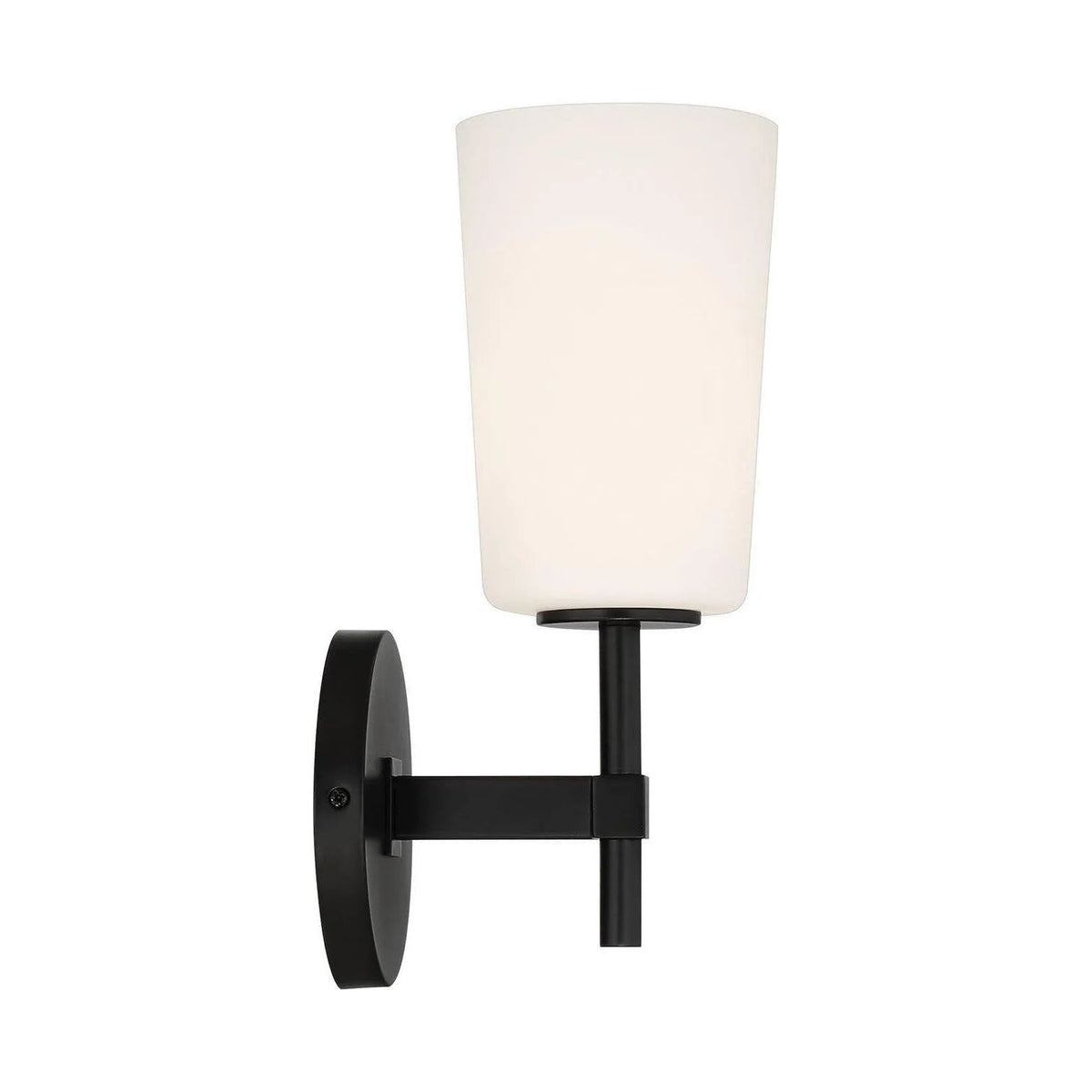 Crystorama - Colton Wall Sconce - COL-101-BK | Montreal Lighting & Hardware