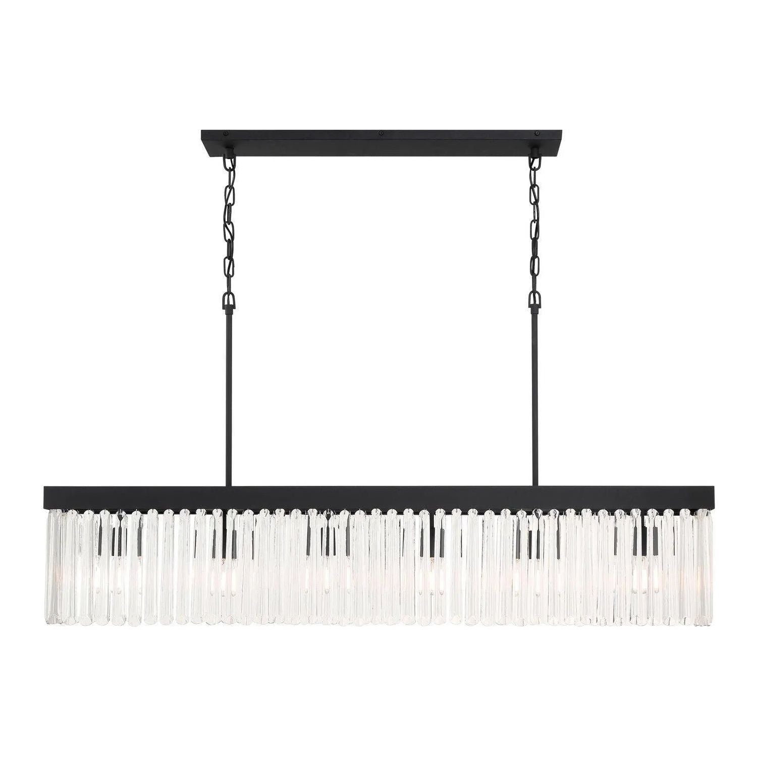 Crystorama - Emory Linear Chandelier - EMO-5407-BF | Montreal Lighting & Hardware