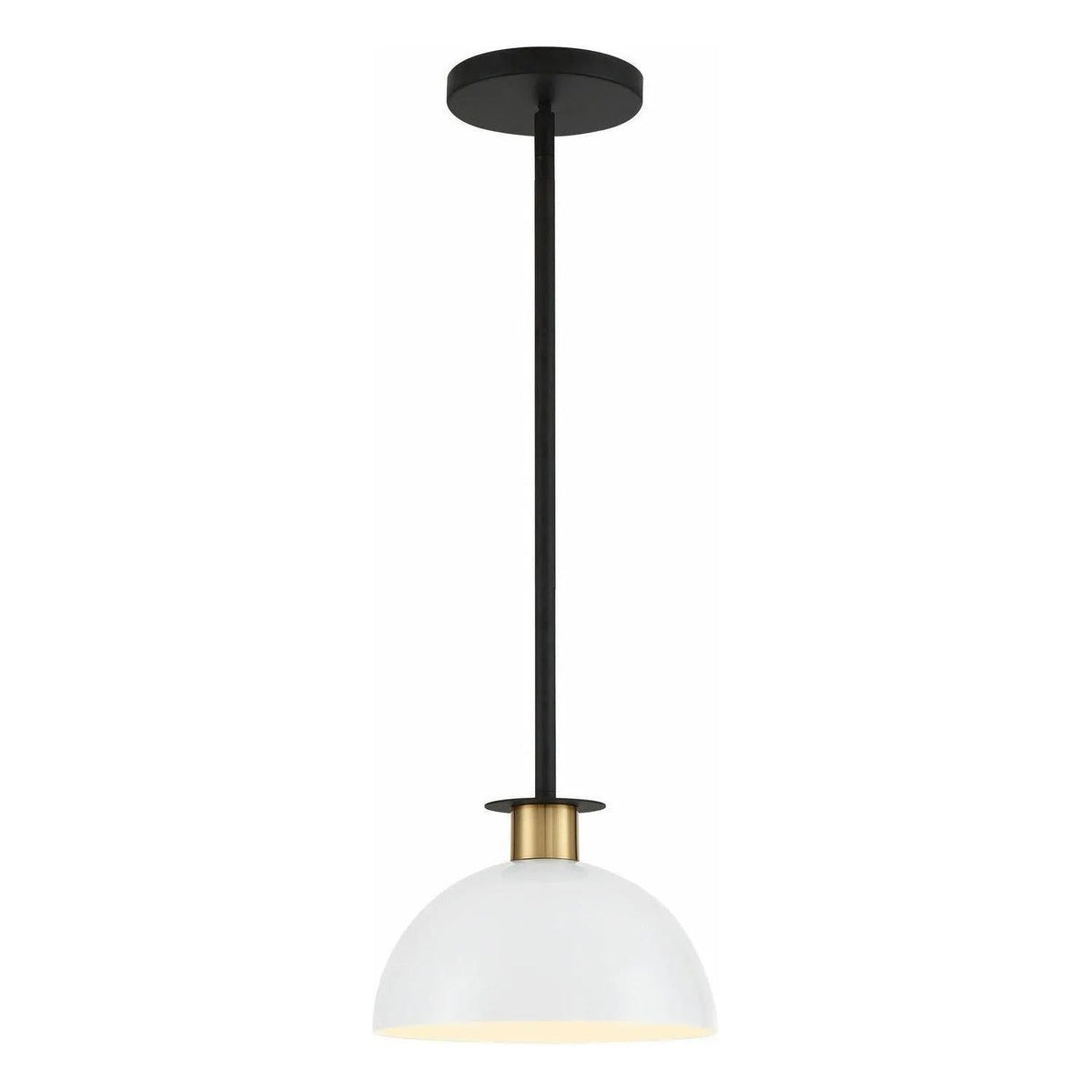 Crystorama - Gigi Mini Pendant - GIG-813-BK-AG | Montreal Lighting & Hardware