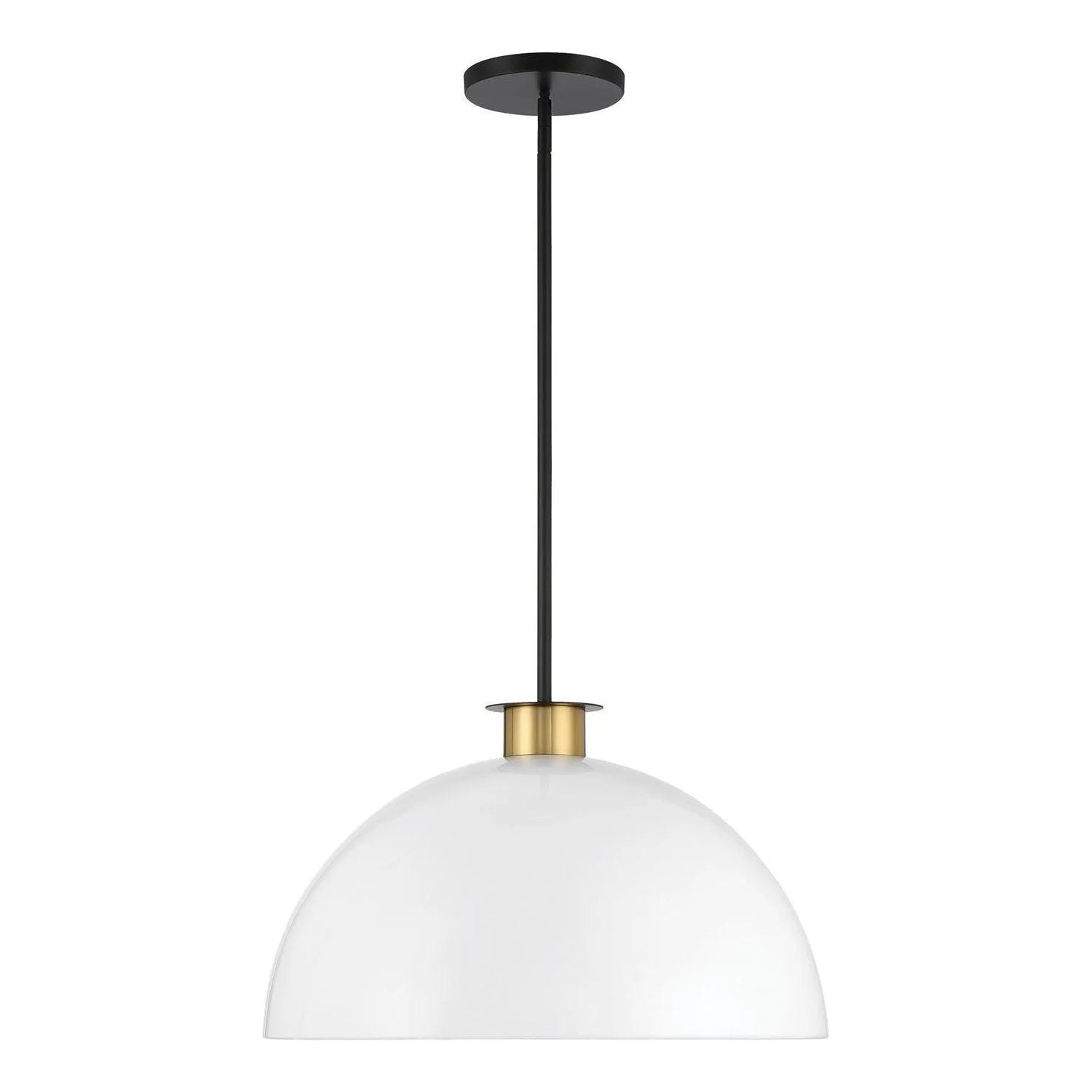 Crystorama - Gigi Pendant - GIG-815-BK-AG | Montreal Lighting & Hardware