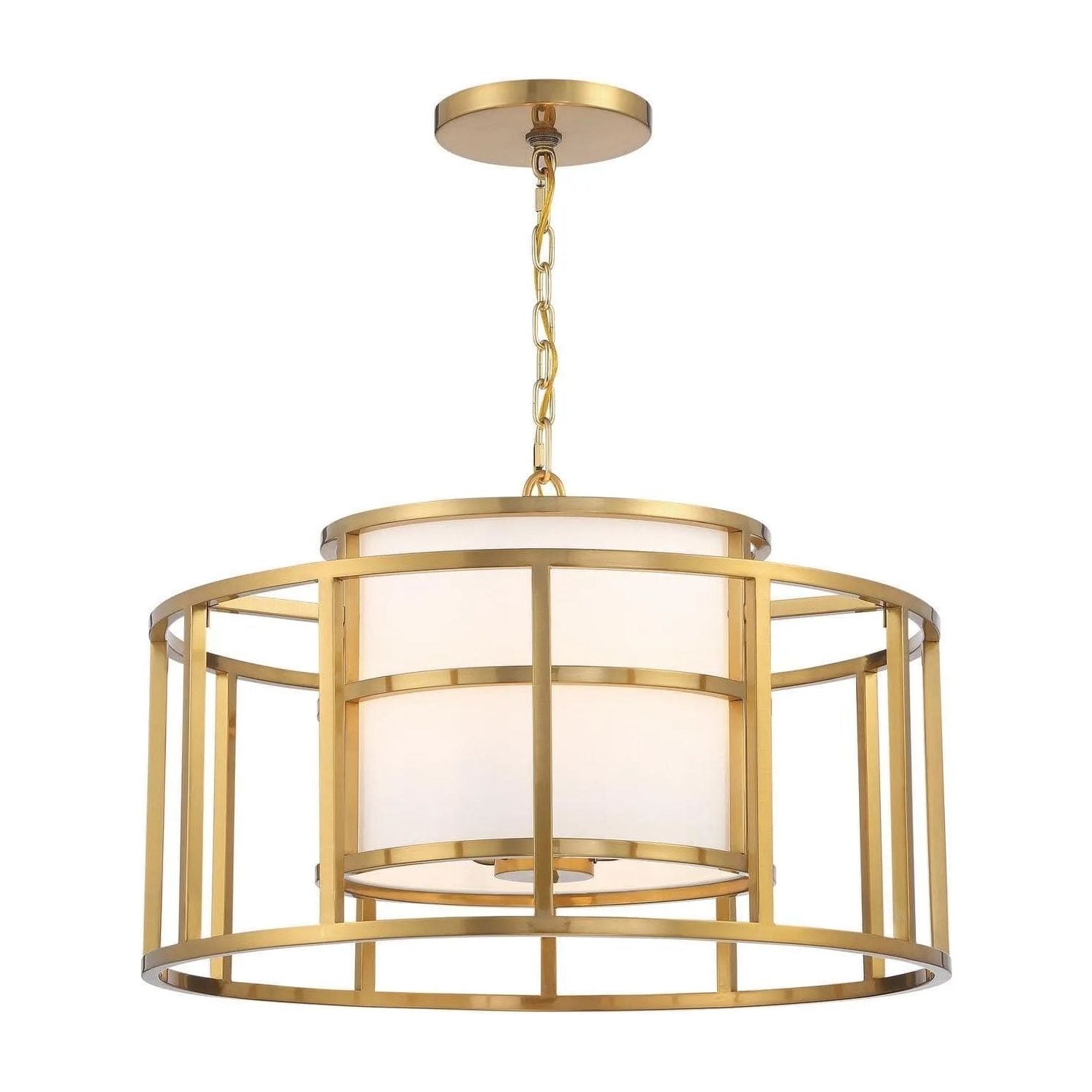 Crystorama - Hulton Five Light Chandelier - 9595-LG | Montreal Lighting & Hardware