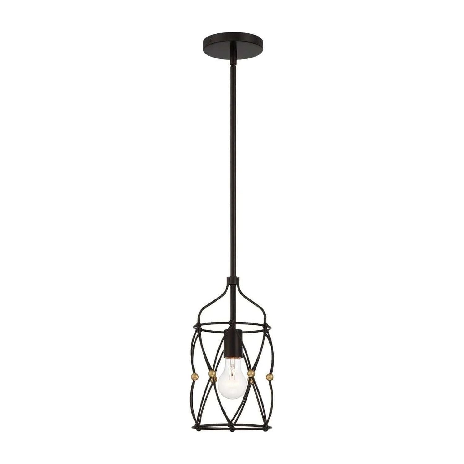 Crystorama - Zucca Pendant - ZUC-A9031-EB-GA | Montreal Lighting & Hardware