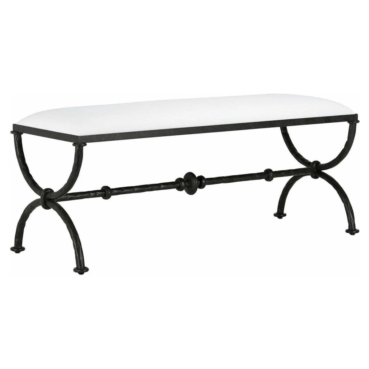 Currey and Company - Agora Bench - 7000-0801 | Montreal Lighting & Hardware