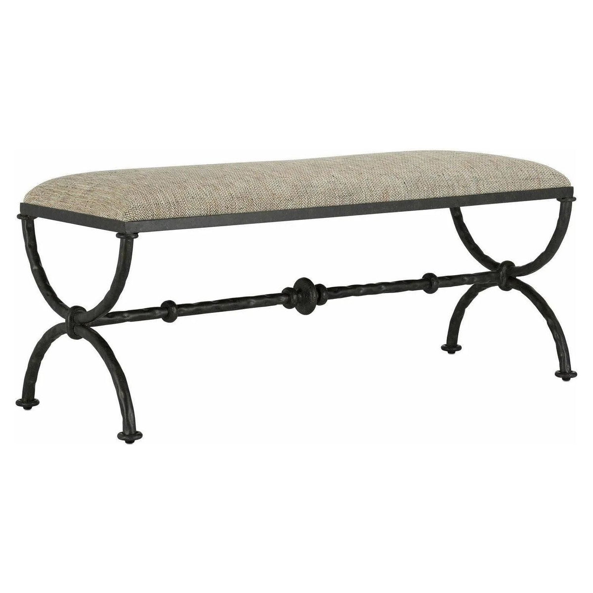 Currey and Company - Agora Bench - 7000-0802 | Montreal Lighting & Hardware