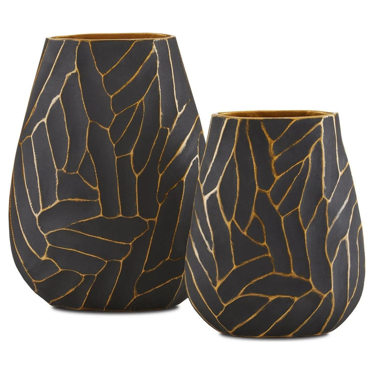 Currey and Company - Anika Vase, Set of 2 - 1200-0588 | Montreal Lighting & Hardware