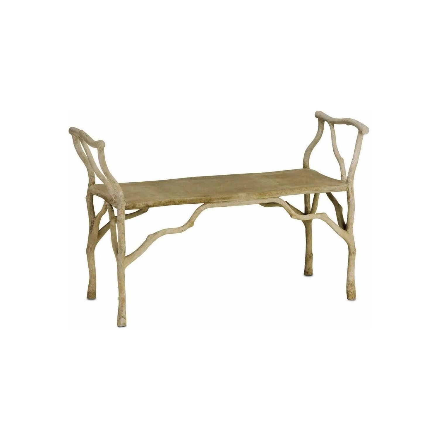 Currey and Company - Beaujon Bench - 2787 | Montreal Lighting & Hardware