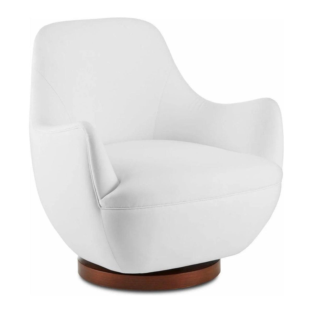 Currey and Company - Brene Swivel Chair - 7000-0571 | Montreal Lighting & Hardware