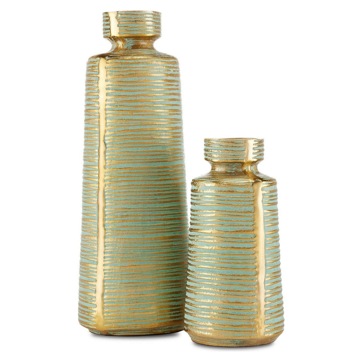 Currey and Company - Kenna Vase Set of 2 - 1200-0587 | Montreal Lighting & Hardware