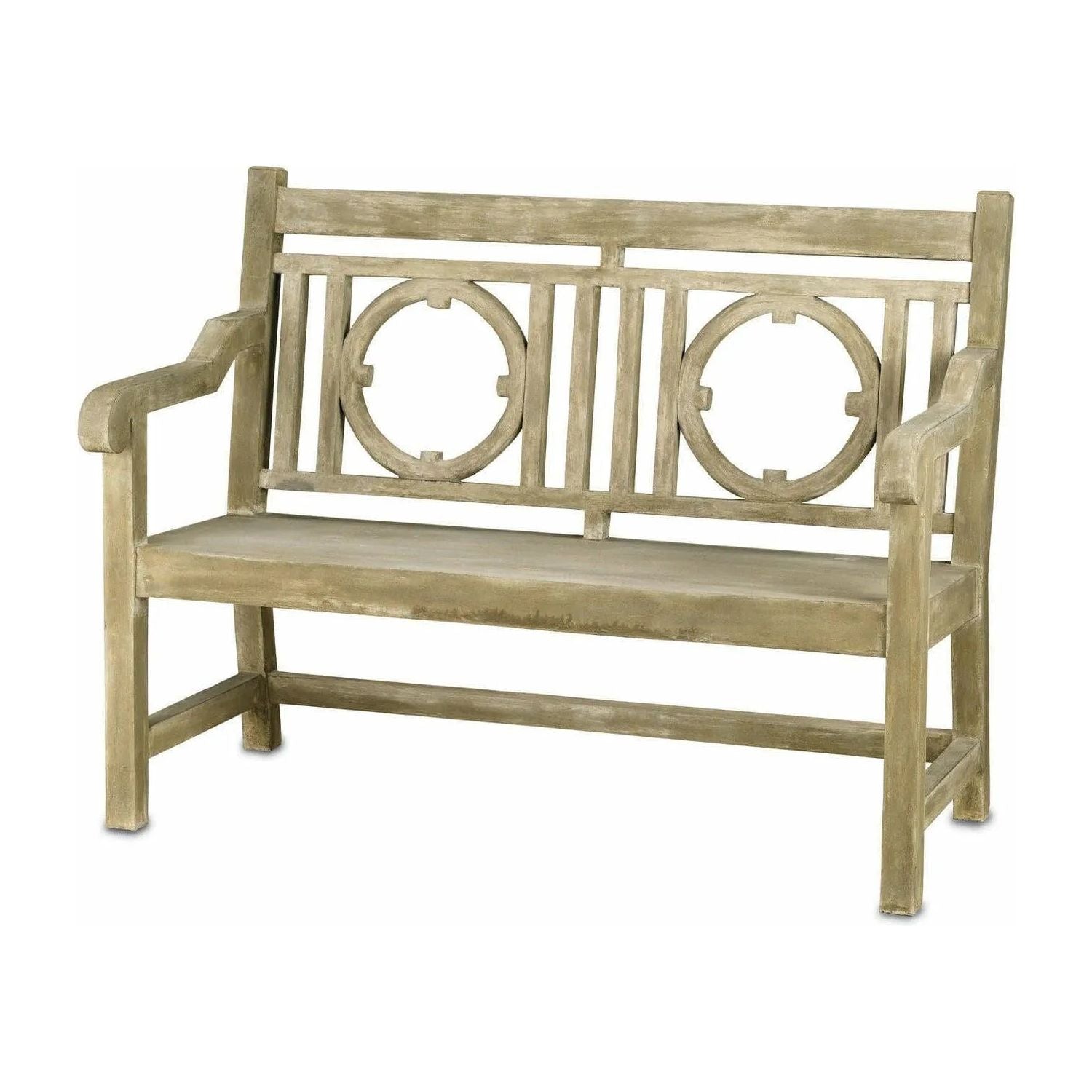 Currey and Company - Leagrave Bench - 2385 | Montreal Lighting & Hardware