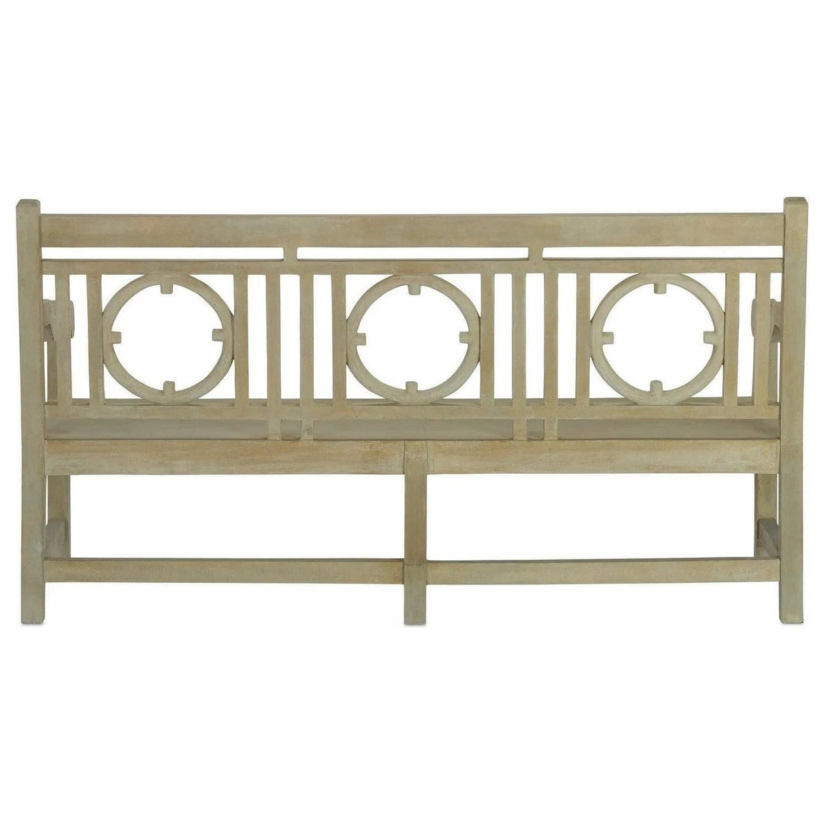 Currey and Company - Leagrave Bench - 2722 | Montreal Lighting & Hardware