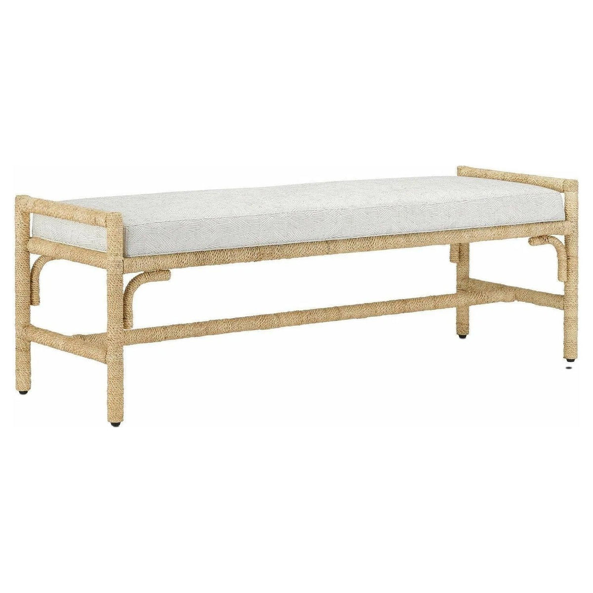 Currey and Company - Olisa Bench - 7000-1172 | Montreal Lighting & Hardware