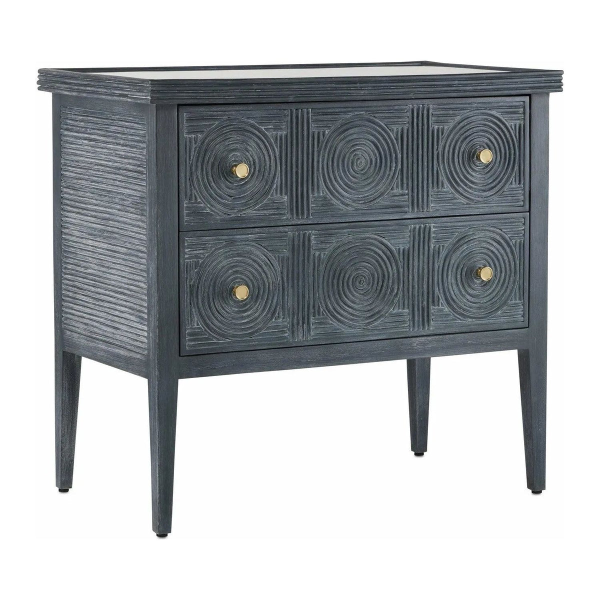 Currey and Company - Santos Chest - 3000-0217 | Montreal Lighting & Hardware