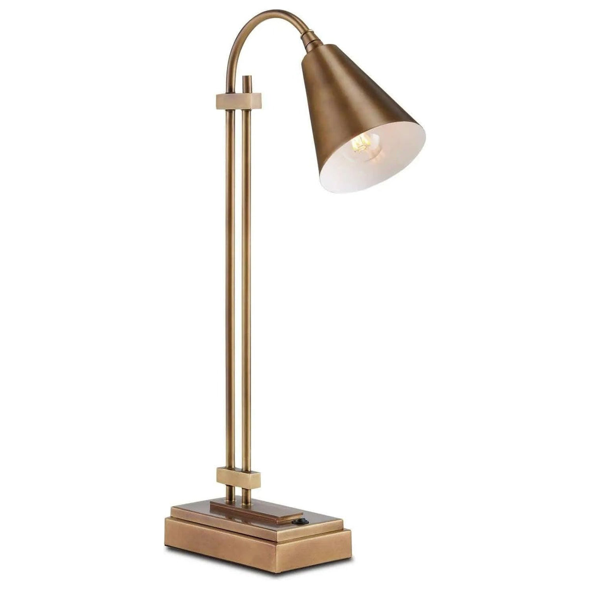 Currey and Company - Symmetry Desk Lamp - 6000-0782 | Montreal Lighting & Hardware