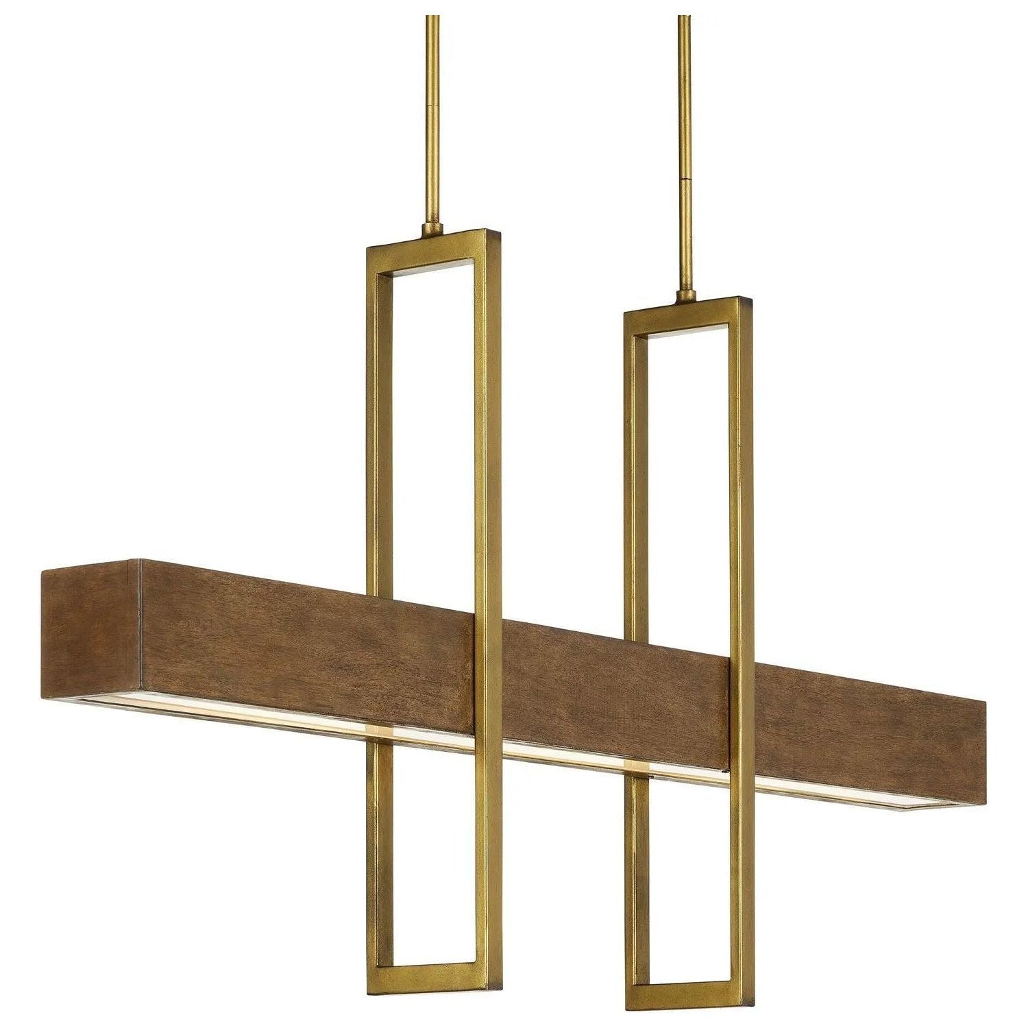 Currey and Company - Tonbridge Linear Chandelier - 9000-0929 | Montreal Lighting & Hardware