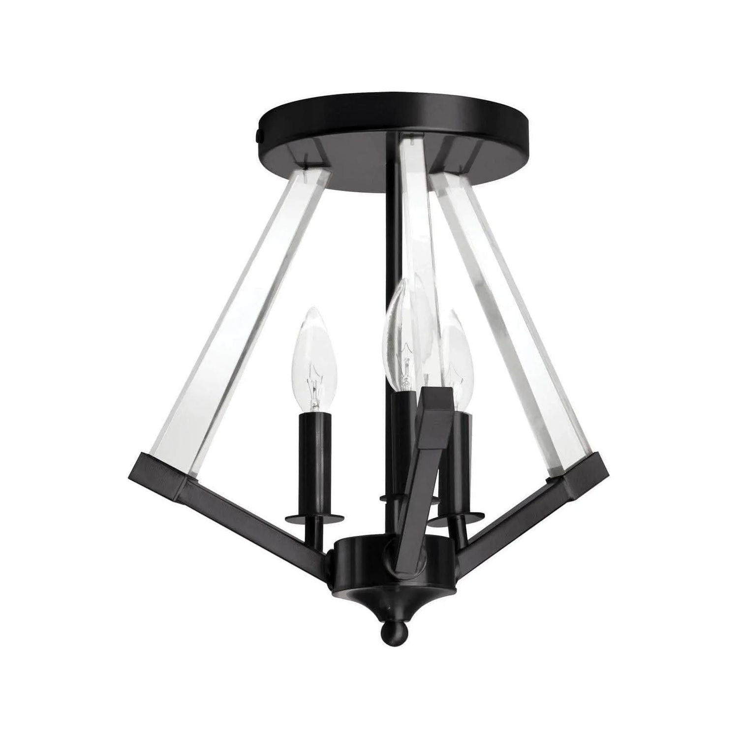 Dainolite - Aalto Semi-Flush Mount - ALT-153SF-MB | Montreal Lighting & Hardware