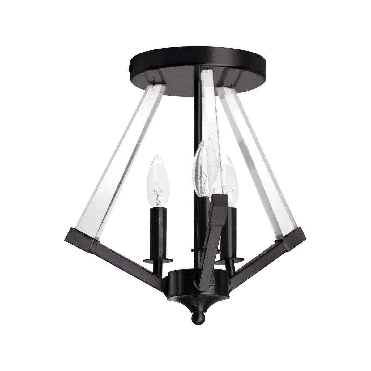 Dainolite - Aalto Semi-Flush Mount - ALT-153SF-MB | Montreal Lighting & Hardware