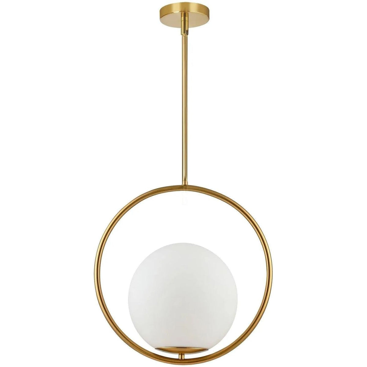 Dainolite - Adrienna Pendant - ADR-161P-AGB | Montreal Lighting & Hardware