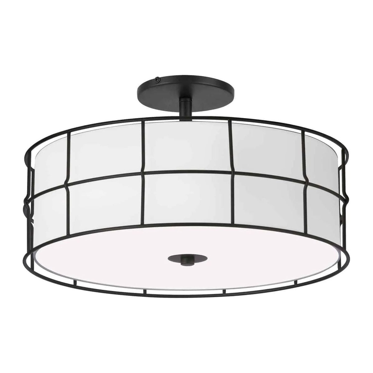 Dainolite - Alcala Semi-Flush Mount - ALC-163SF-MB | Montreal Lighting & Hardware