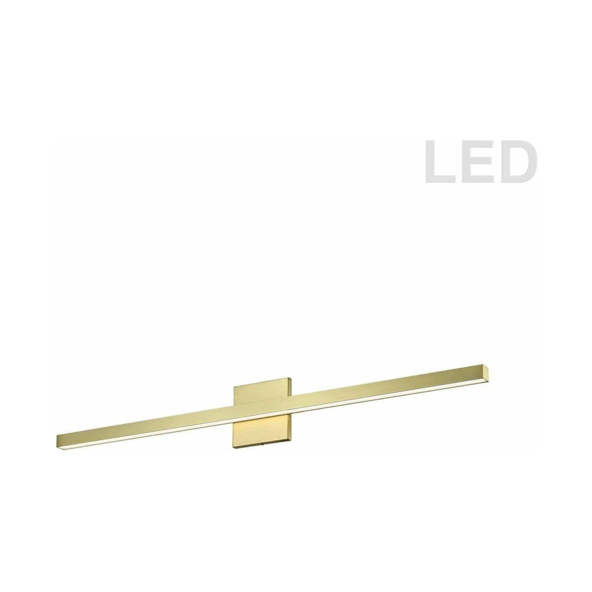 Dainolite - Arandel LED Vanity - ARL-3724LEDW-AGB | Montreal Lighting & Hardware