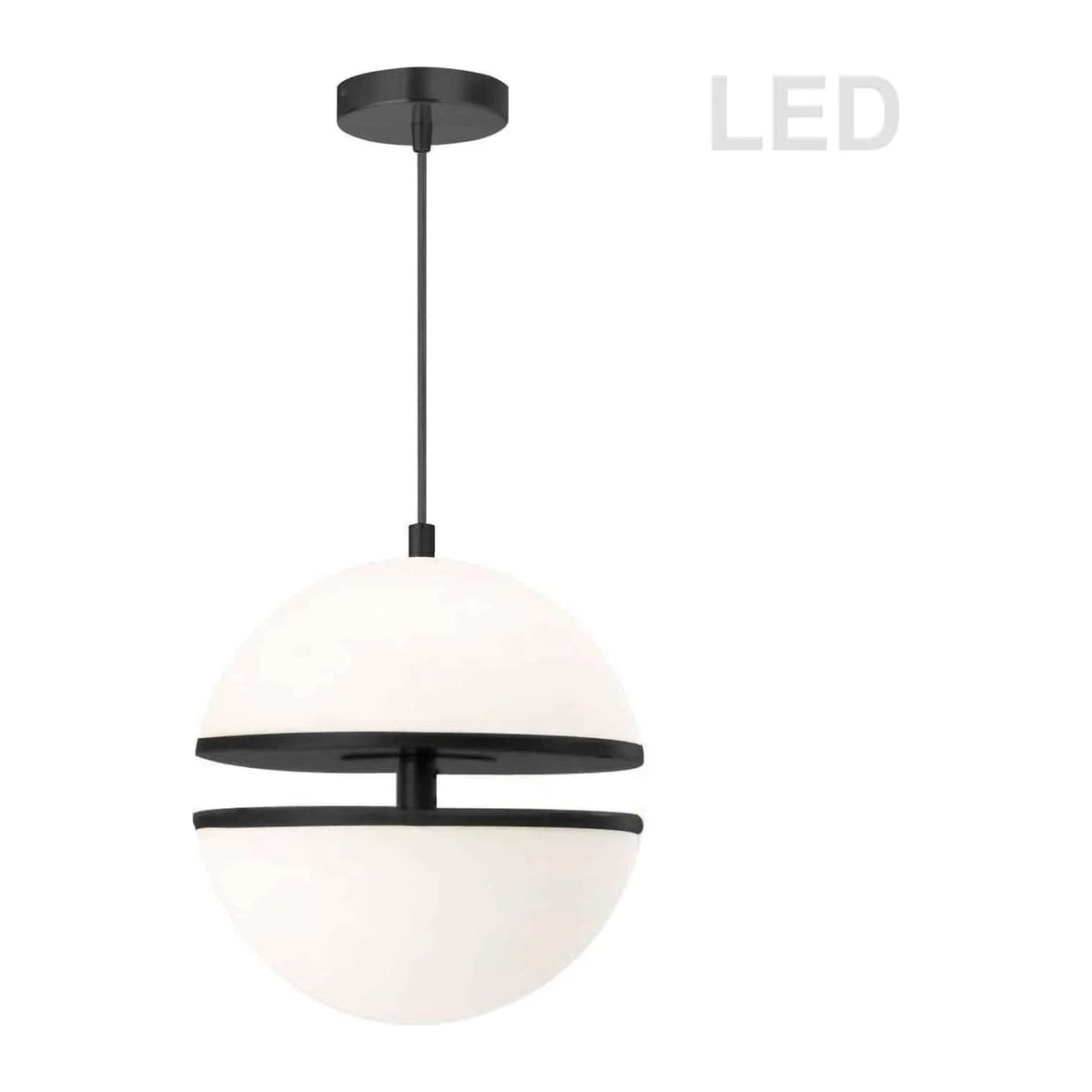 Dainolite - Atomic LED Pendant - AMC-1330LEDP-MB | Montreal Lighting & Hardware