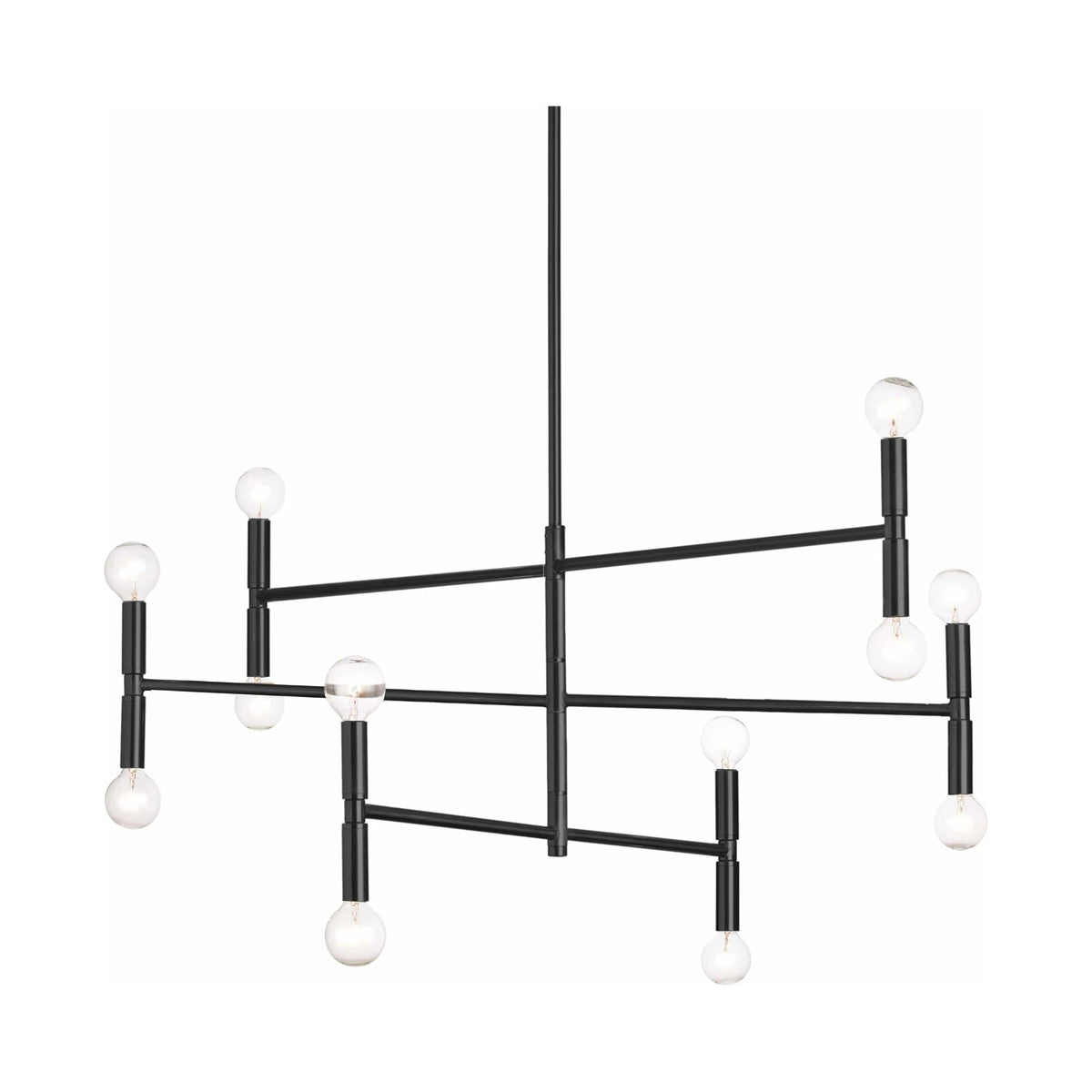 Dainolite - Ava Chandelier - AVA-3012C-MB | Montreal Lighting & Hardware