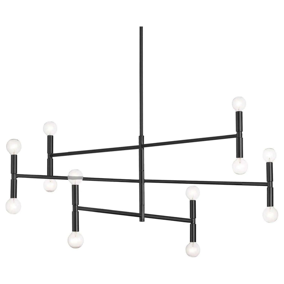 Dainolite - Ava Chandelier - AVA-4012C-MB | Montreal Lighting & Hardware