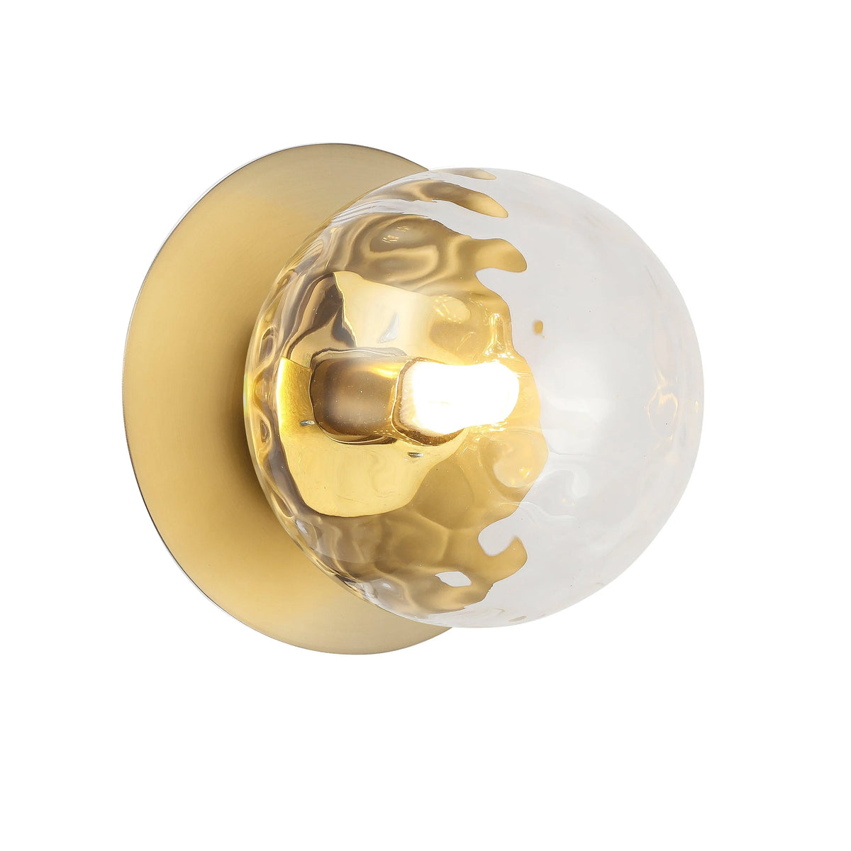 Dainolite - Burlat Wall Sconce - BUR-51W-AGB-CL | Montreal Lighting & Hardware