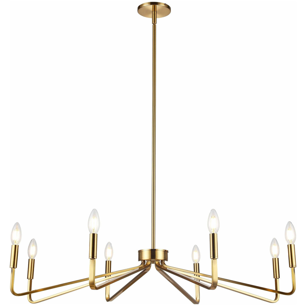 Dainolite - Clayton Chandelier - CLN-388C-AGB | Montreal Lighting & Hardware