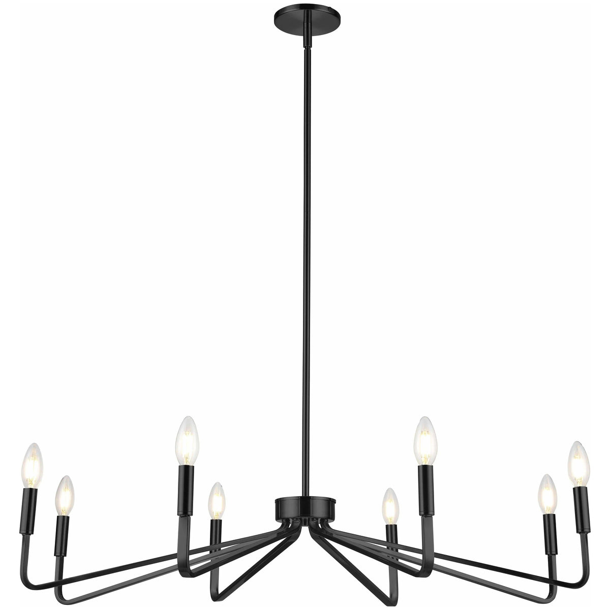 Dainolite - Clayton Chandelier - CLN-388C-MB | Montreal Lighting & Hardware