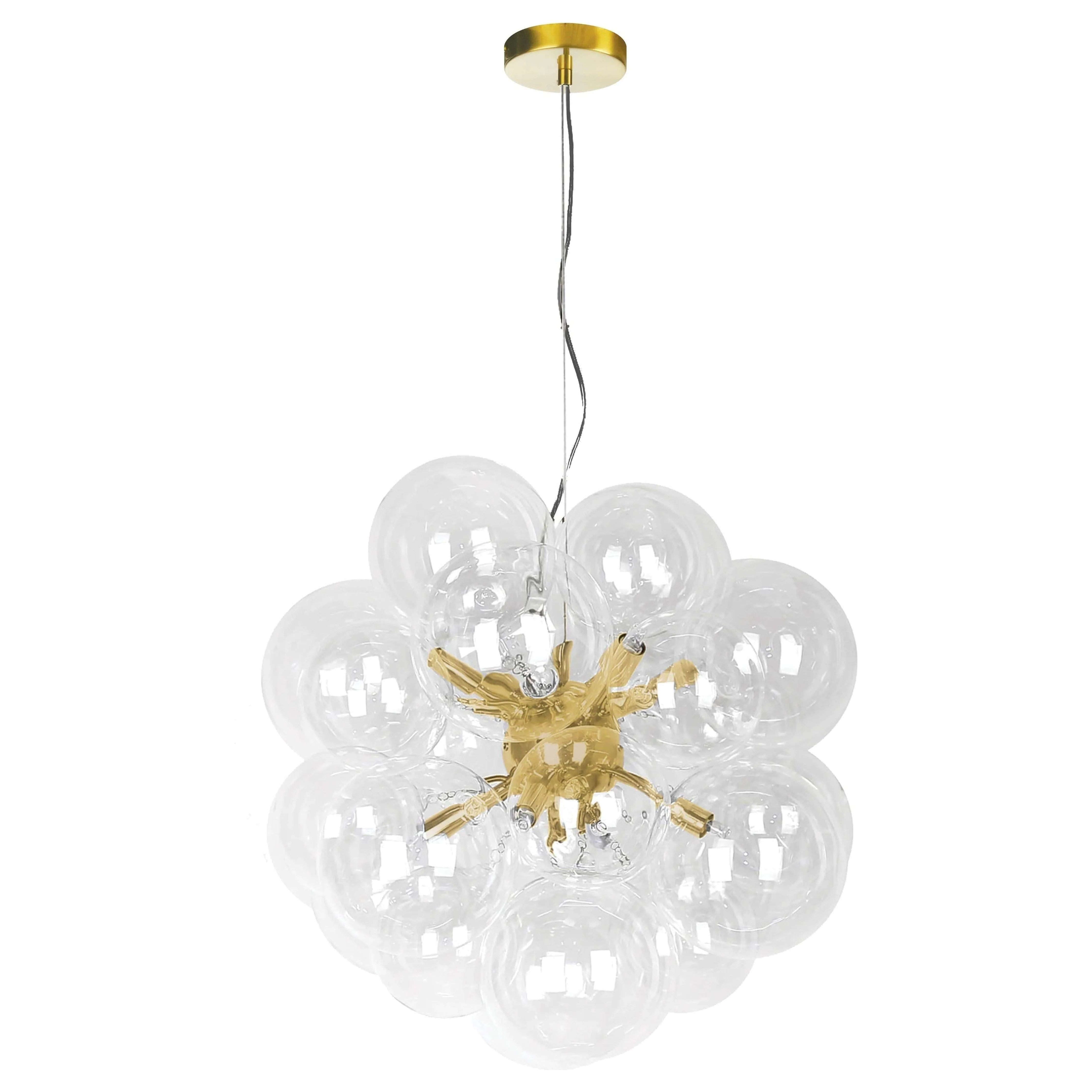 Dainolite - Comet Pendant - CMT-206P-CLR-AGB | Montreal Lighting & Hardware