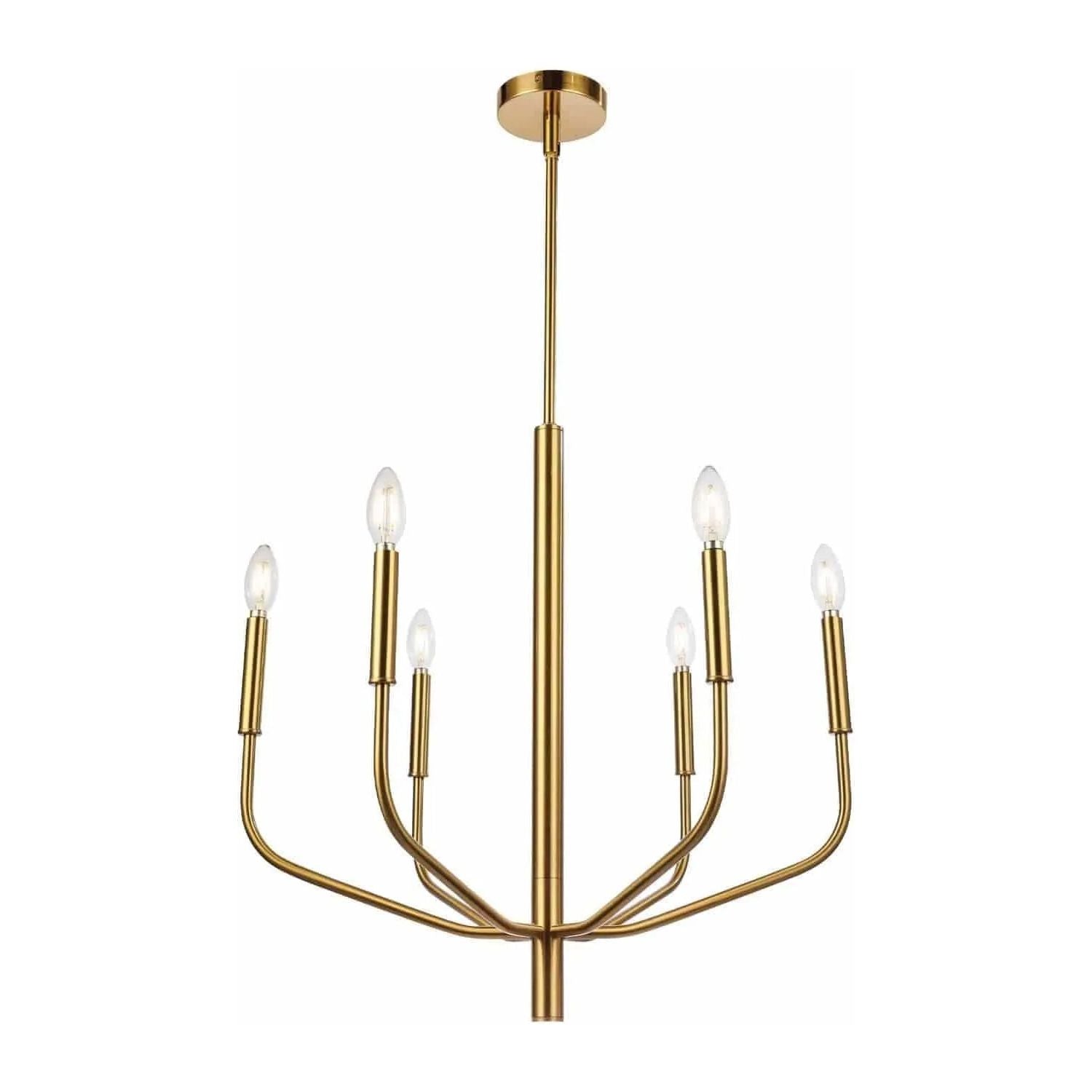 Dainolite - Eleanor Chandelier - ELN-246C-AGB | Montreal Lighting & Hardware