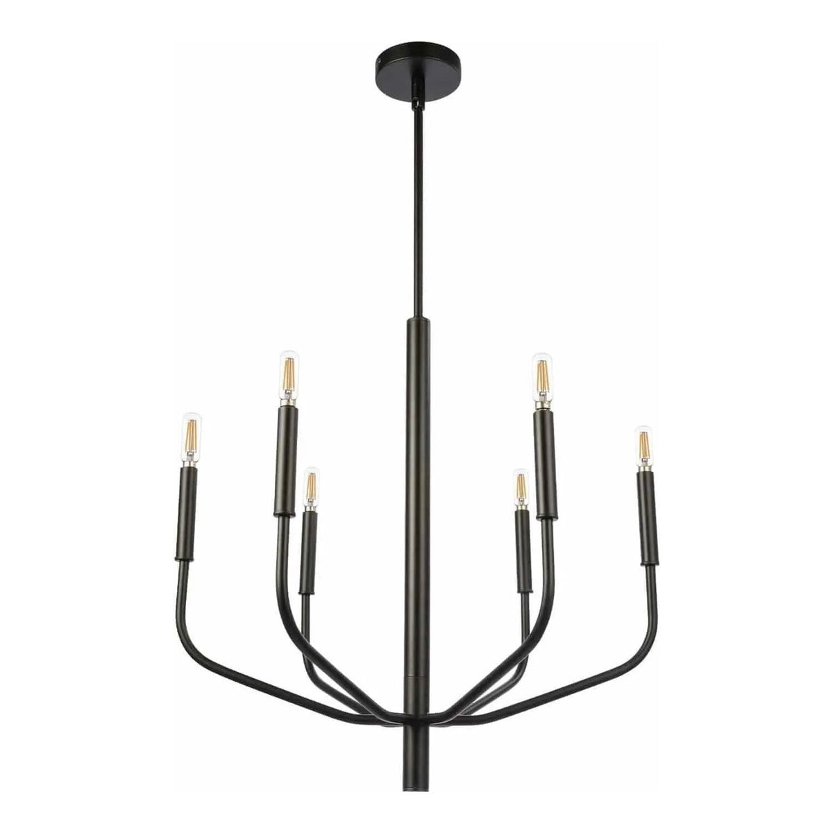 Dainolite - Eleanor Chandelier - ELN-246C-MB | Montreal Lighting & Hardware