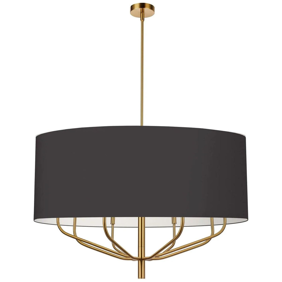 Dainolite - Eleanor Shade Chandelier - ELN-388C-AGB-797 | Montreal Lighting & Hardware