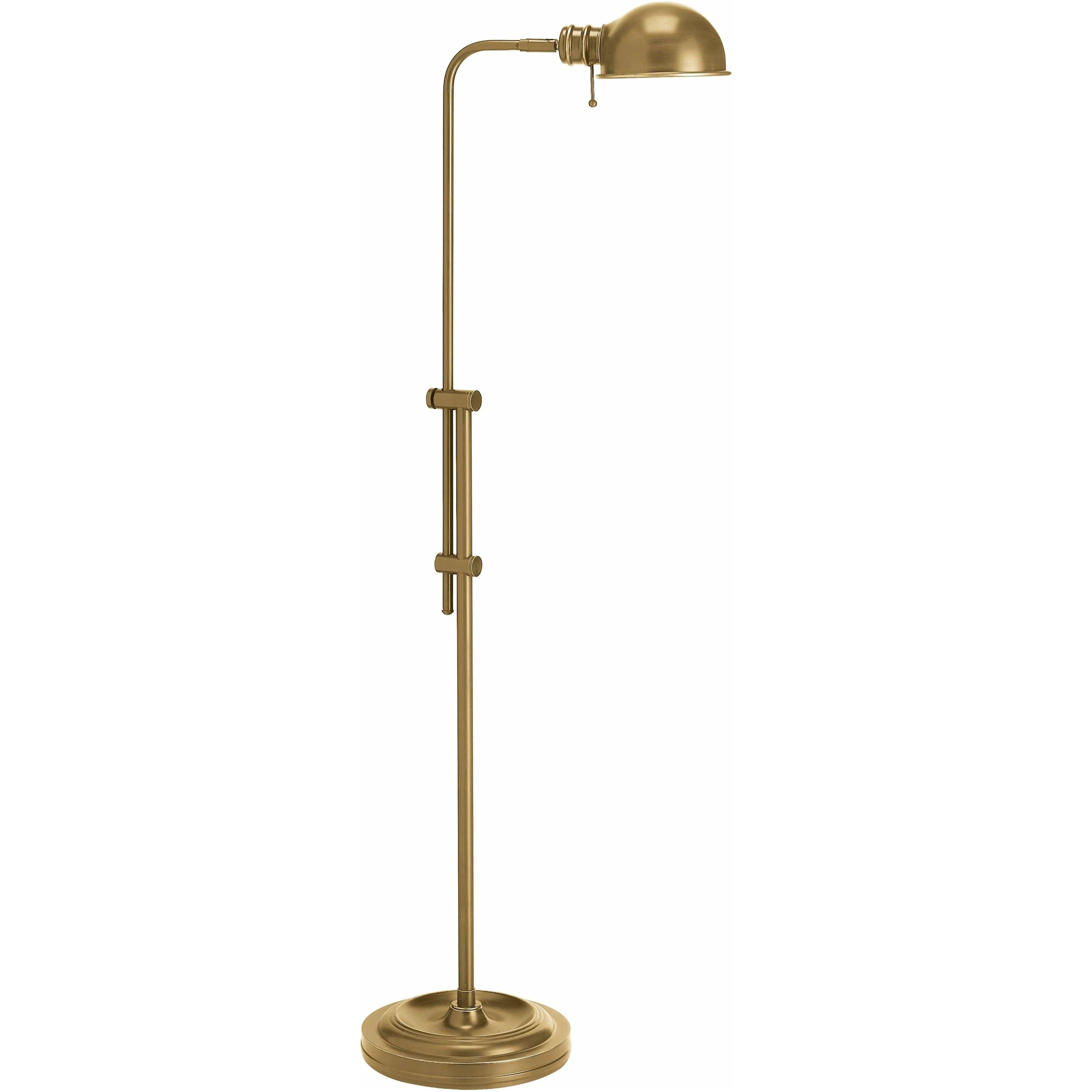 Dainolite - Fedora Floor Lamp - DM1958F-AGB | Montreal Lighting & Hardware