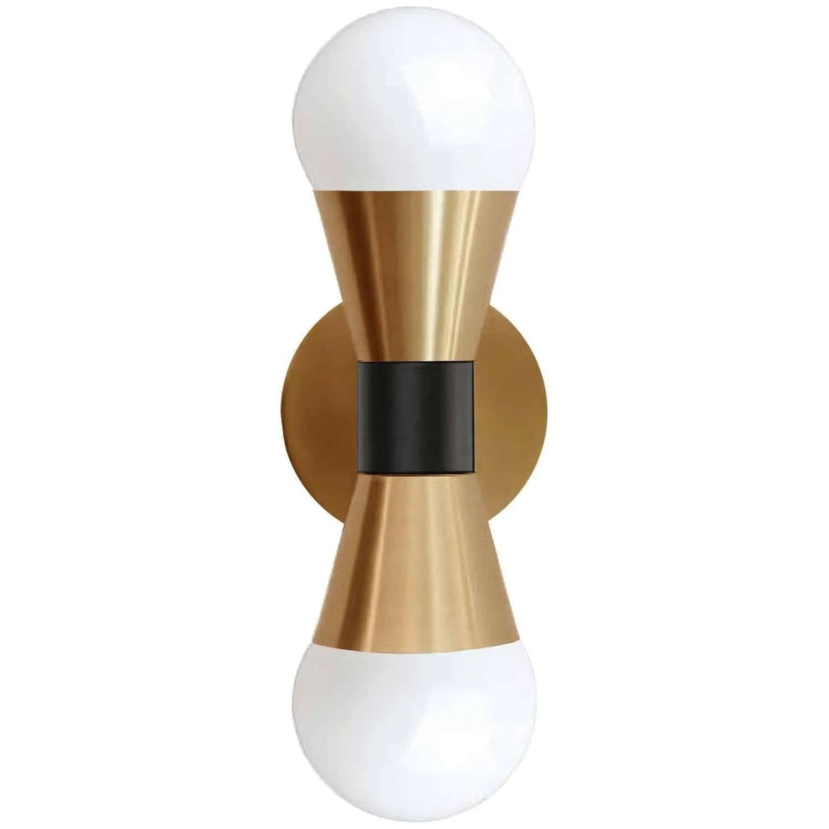 Dainolite - Fortuna Wall Sconce - FOR-72W-AGB-MB | Montreal Lighting & Hardware