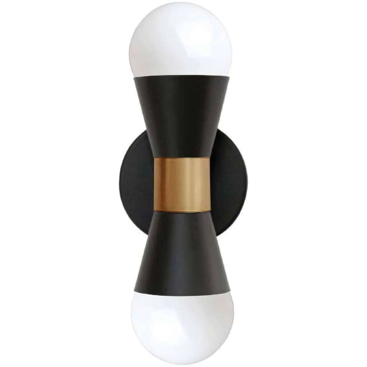 Dainolite - Fortuna Wall Sconce - FOR-72W-MB-AGB | Montreal Lighting & Hardware