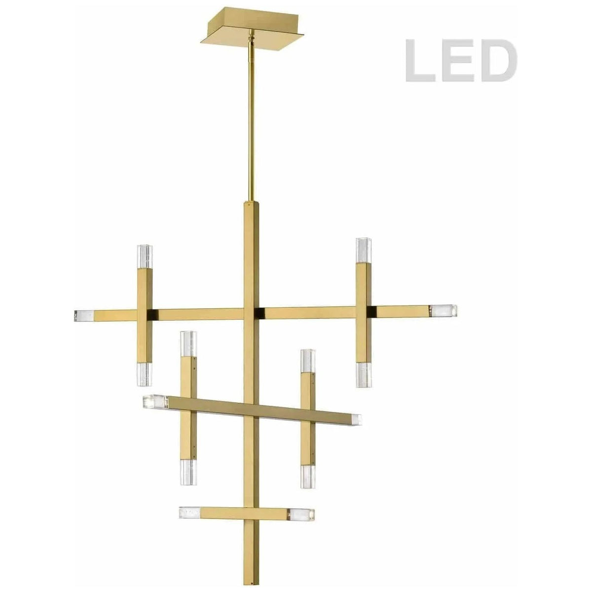 Dainolite - Francesca LED Chandelier - FCS-3656C-AGB | Montreal Lighting & Hardware