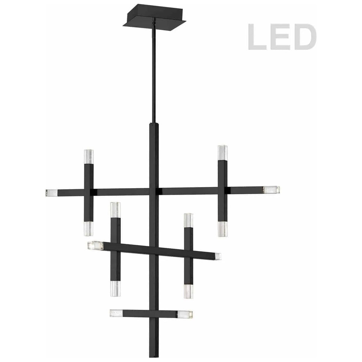 Dainolite - Francesca LED Chandelier - FCS-3656C-MB | Montreal Lighting & Hardware