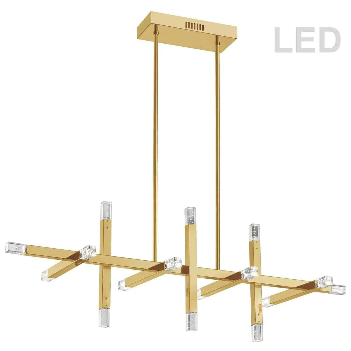 Dainolite - Francesca LED Chandelier - FCS-4064HC-AGB | Montreal Lighting & Hardware