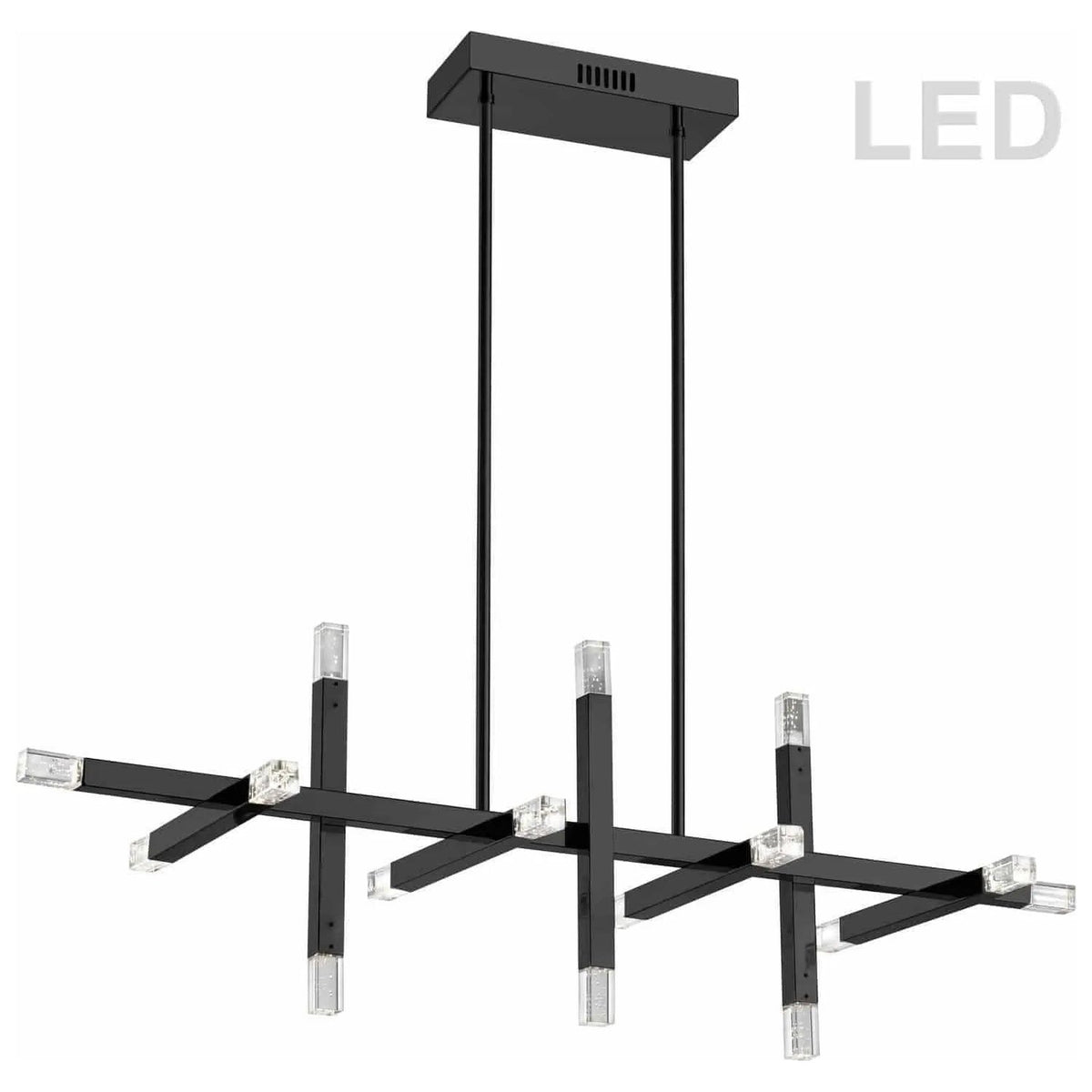 Dainolite - Francesca LED Chandelier - FCS-4064HC-MB | Montreal Lighting & Hardware