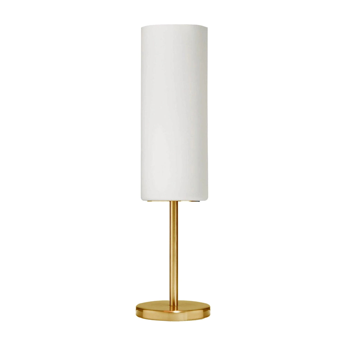 Dainolite - Paza Table Lamp - 83205-AGB-WH | Montreal Lighting & Hardware