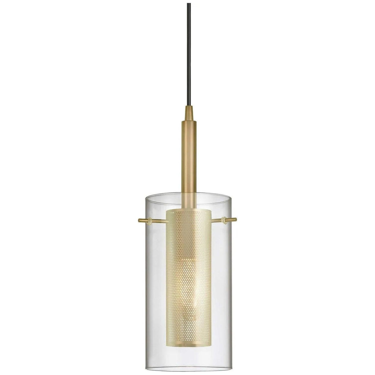 Dainolite - Percy Pendant - 30961-CM-AGB | Montreal Lighting & Hardware