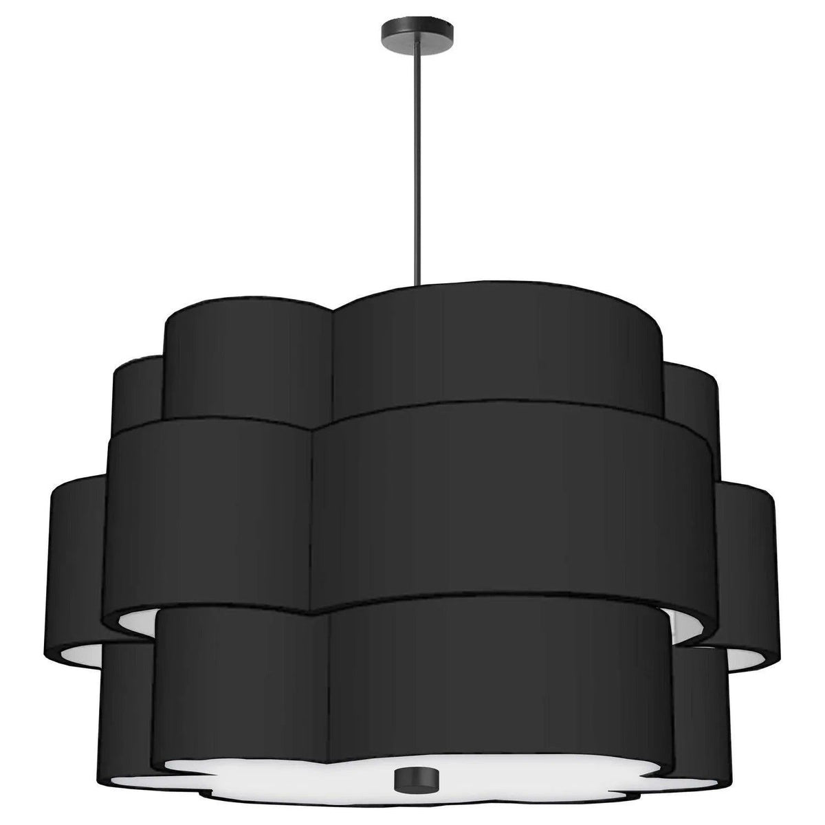 Dainolite - Phlox Chandelier - PLX-284C-MB-BK | Montreal Lighting & Hardware