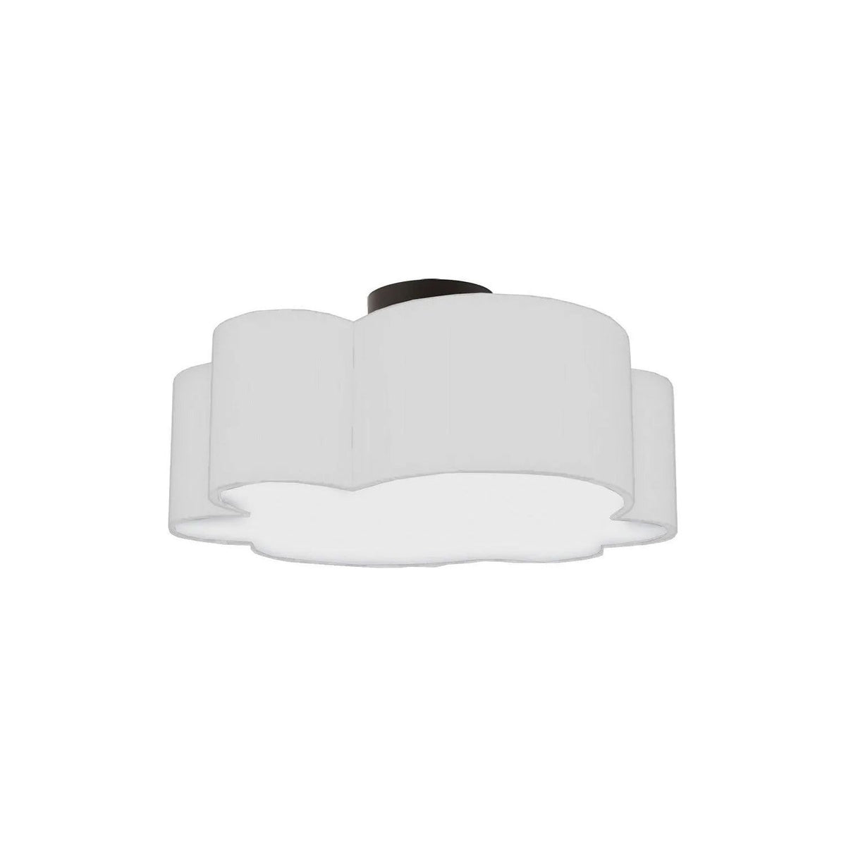 Dainolite - Phlox Flush Mount - PLX-152FH-MB-WH | Montreal Lighting & Hardware