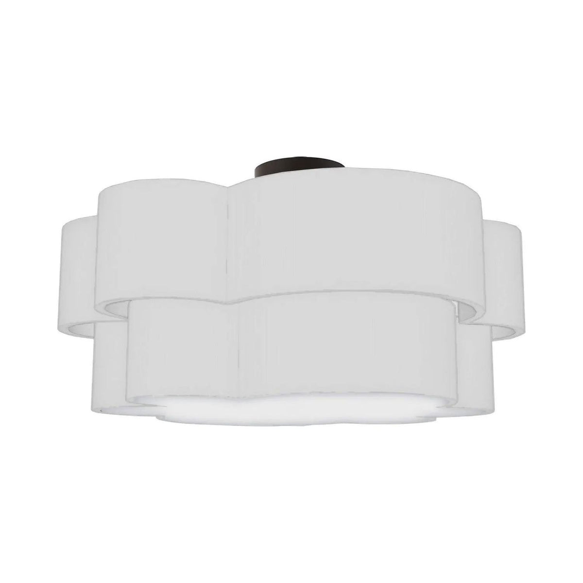 Dainolite - Phlox Flush Mount - PLX-203FH-MB-WH | Montreal Lighting & Hardware